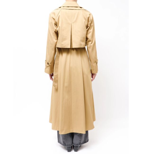 LAGUNAMOON「マルチWAYダブルカラートレンチコート」|トレンチコート|