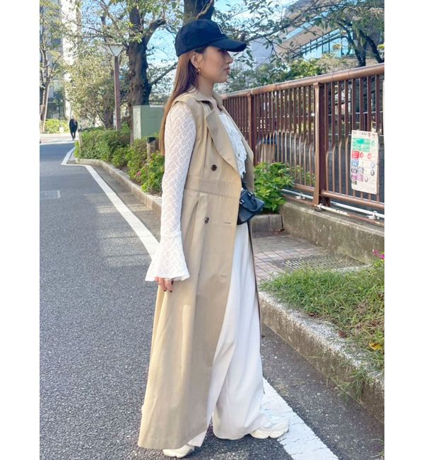 LAGUNAMOON「マルチWAYダブルカラートレンチコート」|トレンチコート|