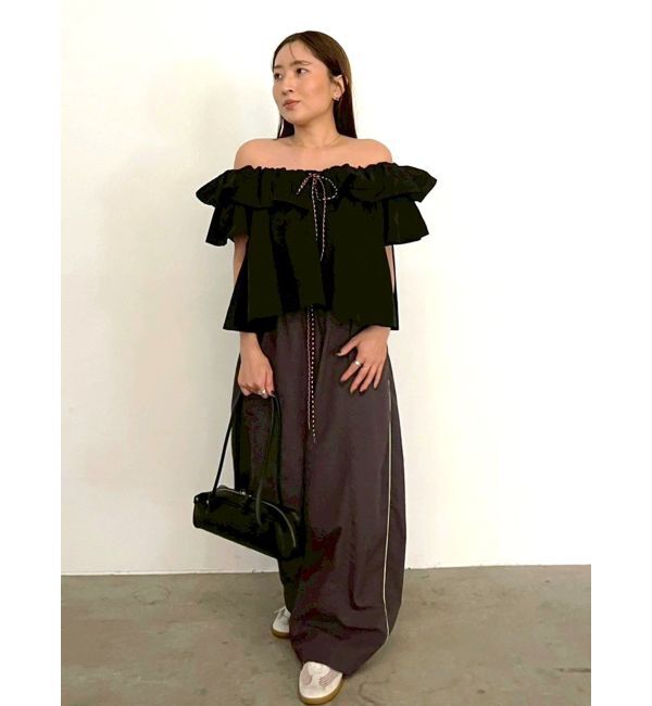 LAGUNAMOON「【FILA別注】エアリーナイロンバナナパンツ」|その他|