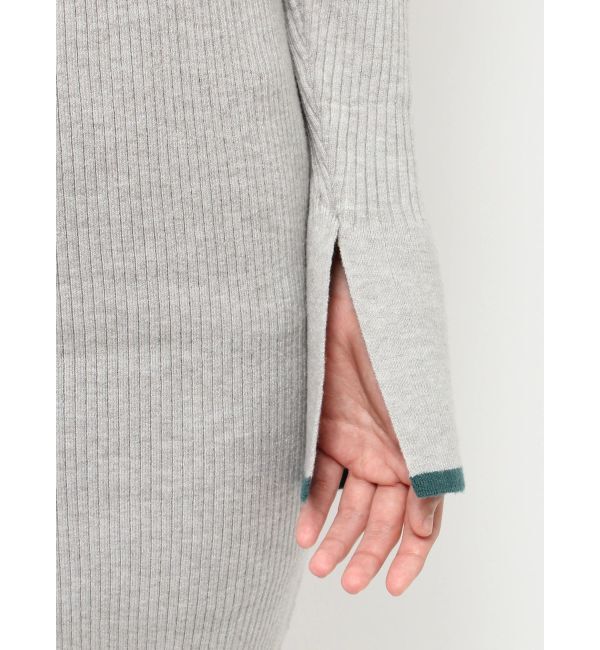 EVRIS「ワンポイントシャツミニニットワンピース」|ワンピース|