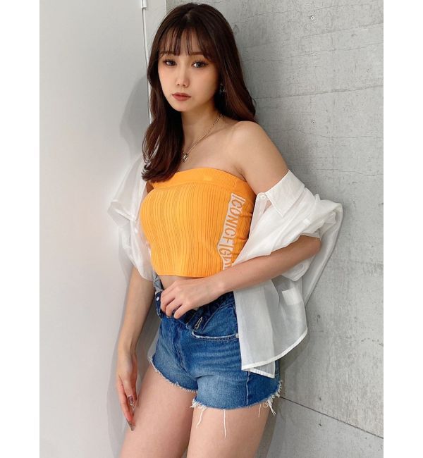 GYDA「REMAKEライク2WAYダブルウエストデニムショートパンツ」|デニム|