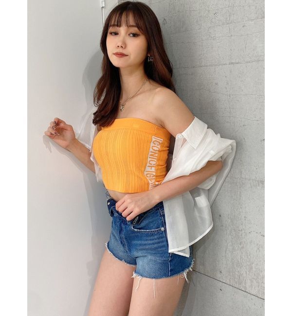 GYDA「REMAKEライク2WAYダブルウエストデニムショートパンツ」|デニム|