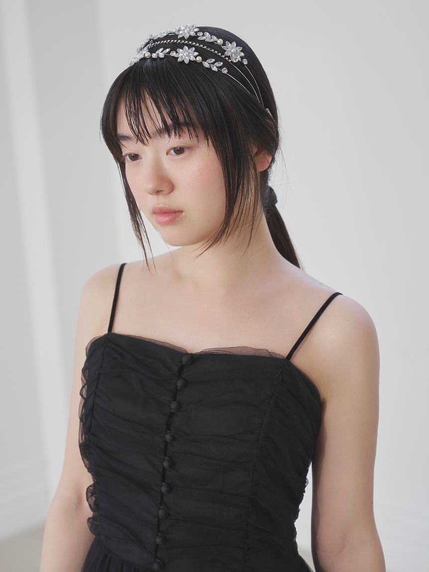 FURFUR「チュールボレロセットキャミドレス」|ドレス|