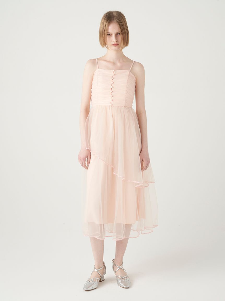 FURFUR「チュールボレロセットキャミドレス」|ドレス|