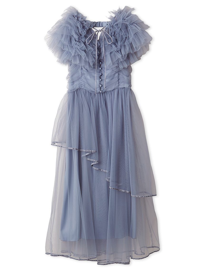 FURFUR「チュールボレロセットキャミドレス」|ドレス|