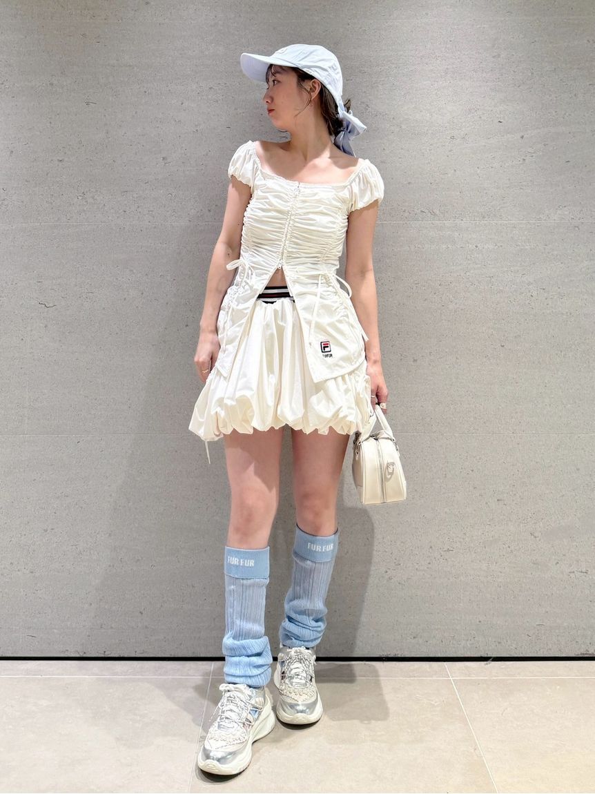 FURFUR「【FILAコラボ】バルーンスコート」|スカート|
