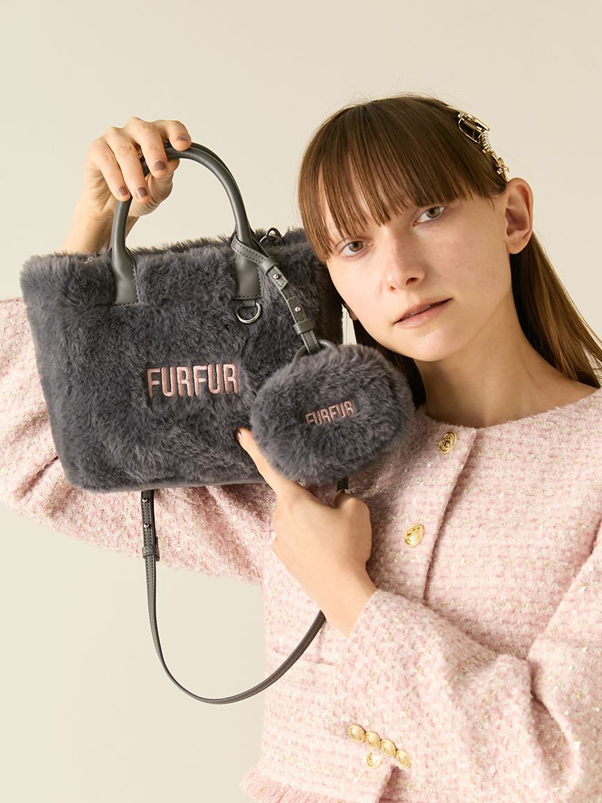 FURFUR「【限定カラー】エコファートートミニチャーム」|キーケース|