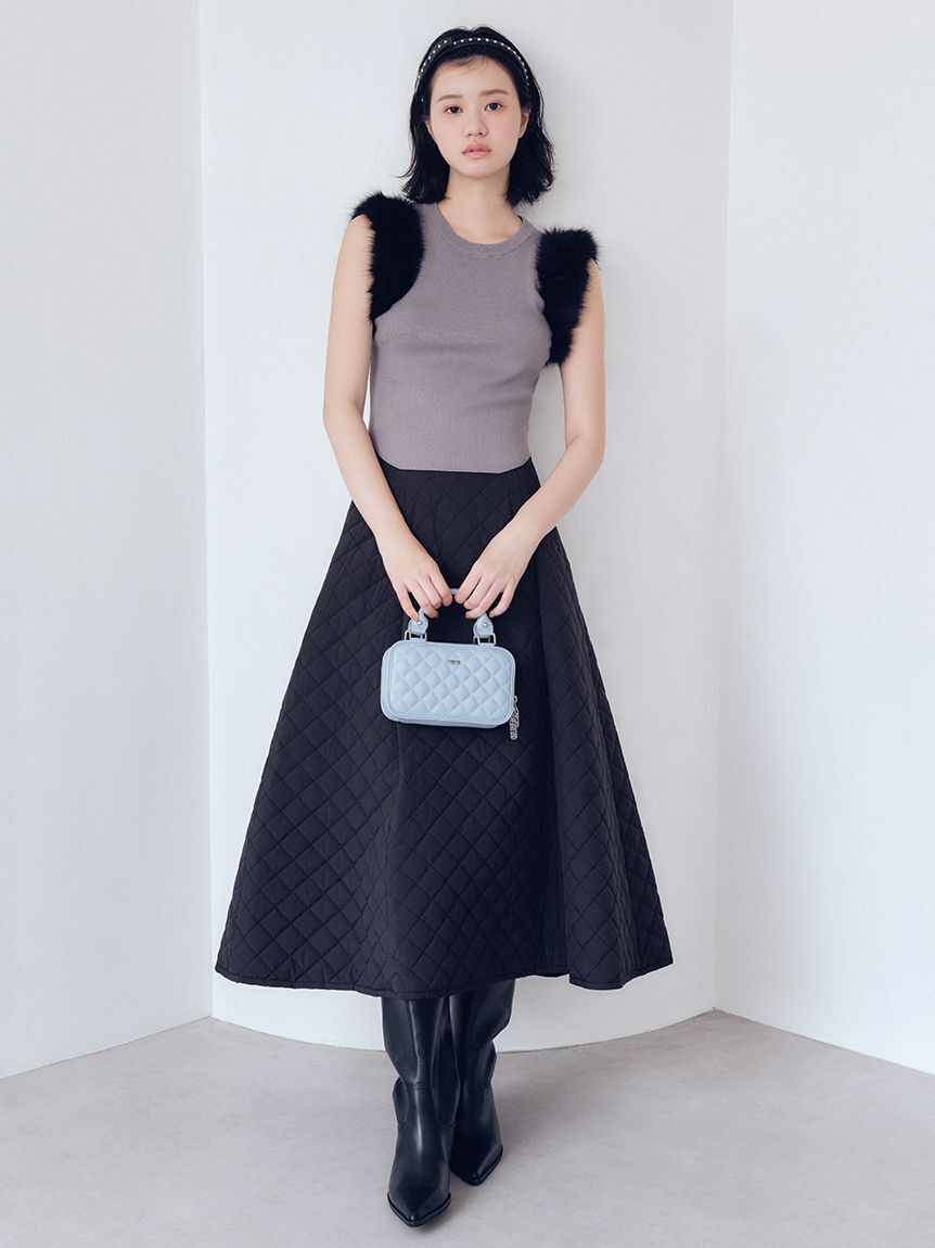 FURFUR「スタッズリボンカチューシャ」|ヘアバンド|