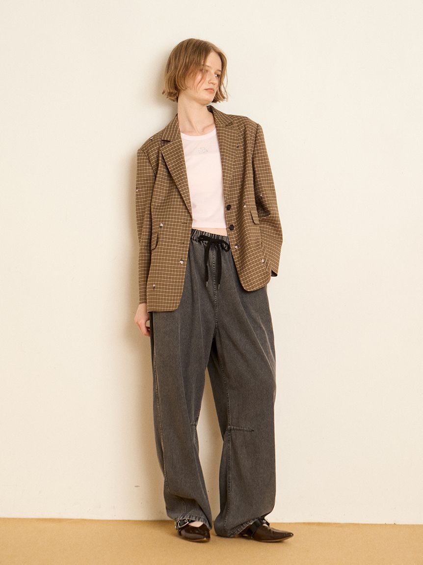 FURFUR「イージーデニムパンツ」|デニム|