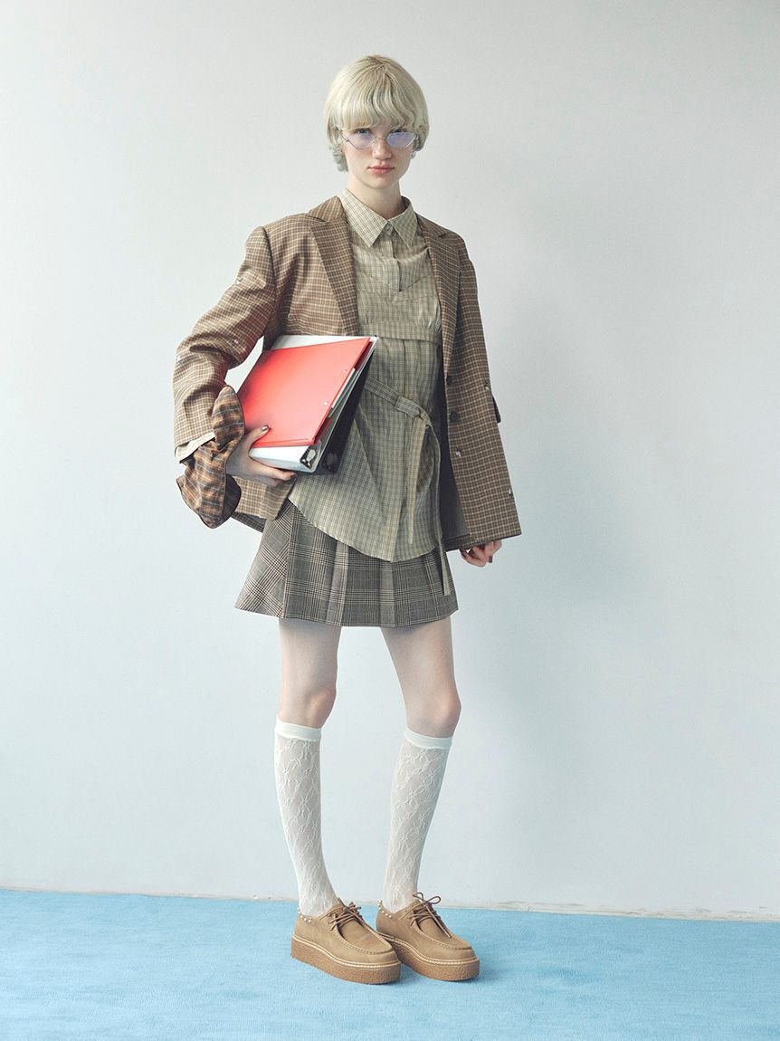 FURFUR「ビスチェセットオーバーシャツ」|シャツ・ブラウス|