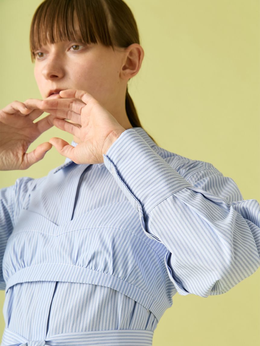 FURFUR「ビスチェセットオーバーシャツ」|シャツ・ブラウス|