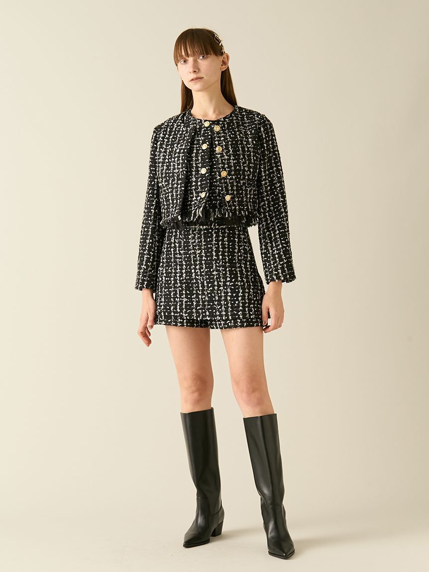 FURFUR「【限定カラー】ツイードベスト」|ダウンベスト・ベスト|