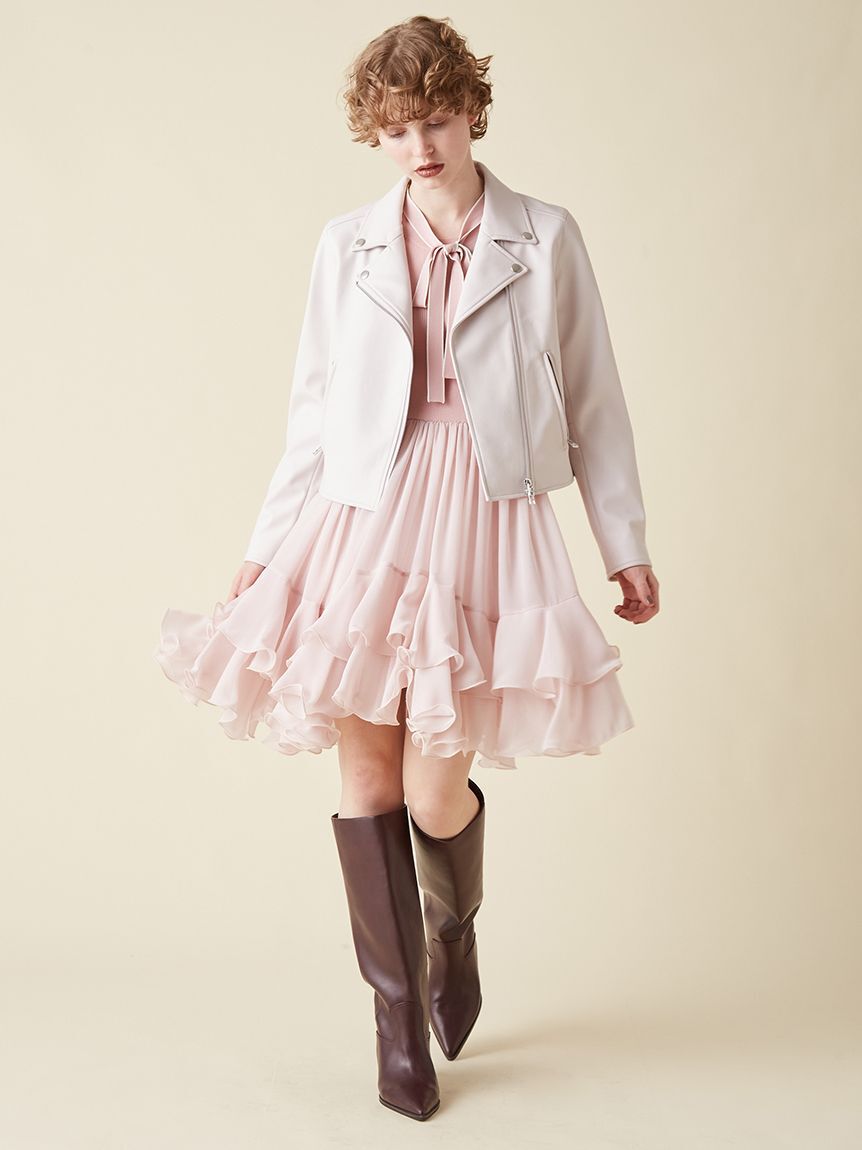 FURFUR「【限定カラー】スカートドッキングワンピース」|ワンピース|