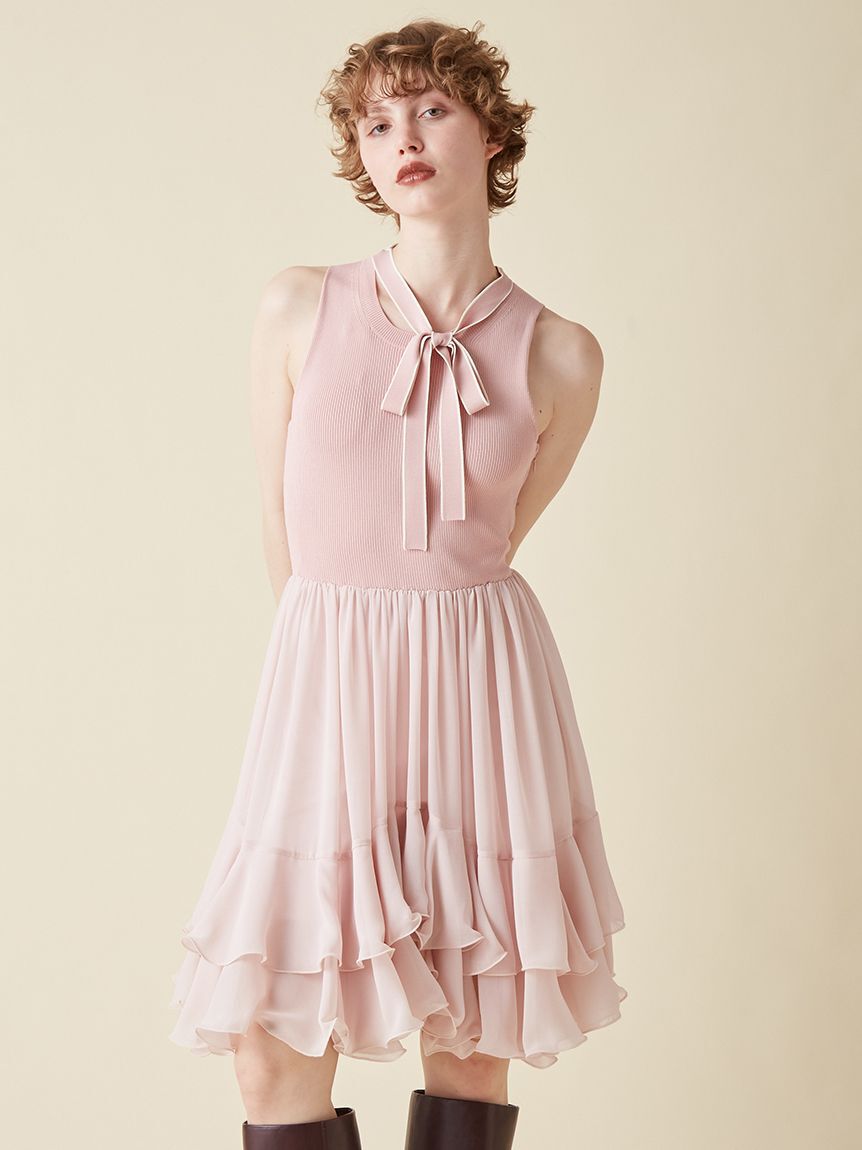 FURFUR「【限定カラー】スカートドッキングワンピース」|ワンピース|