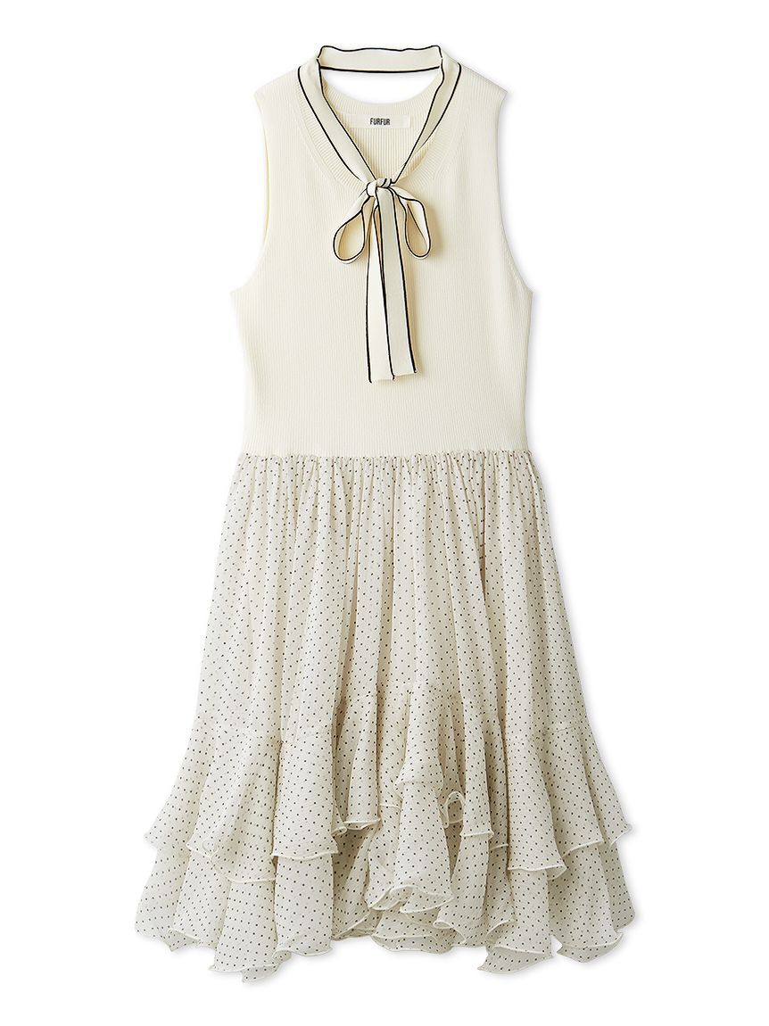 FURFUR「【限定カラー】スカートドッキングワンピース」|ワンピース|