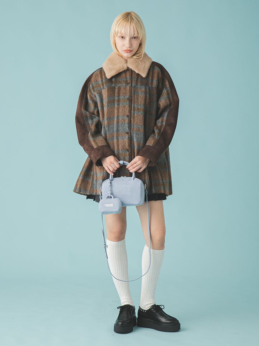 FURFUR「【限定カラー】バリエーションマイクロスクエアボストン」|キーケース|