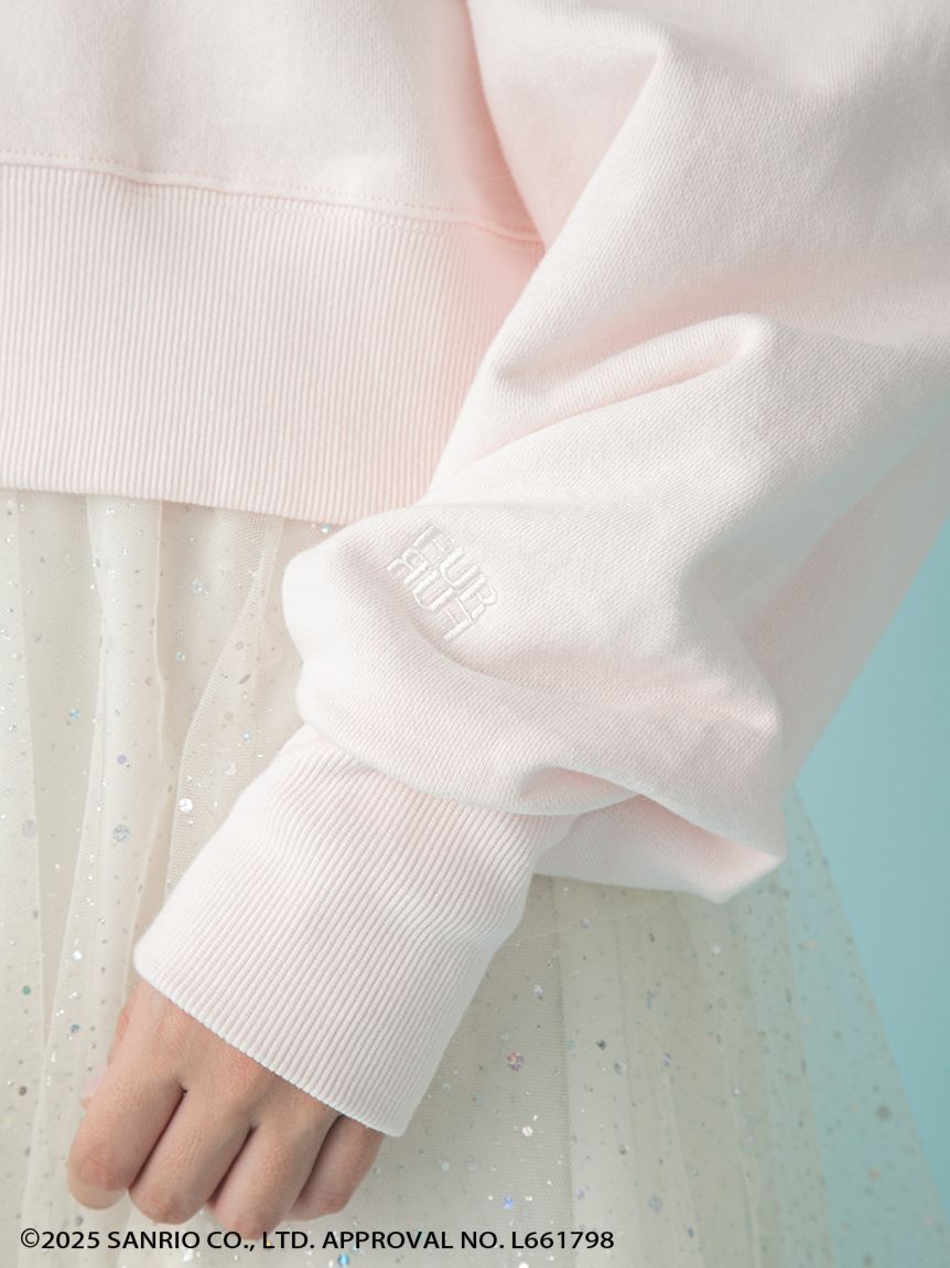 FURFUR「【WEB・一部店舗限定カラー】HELLO KITTYクリスタルスウェット」|スウェット・ジャージ|