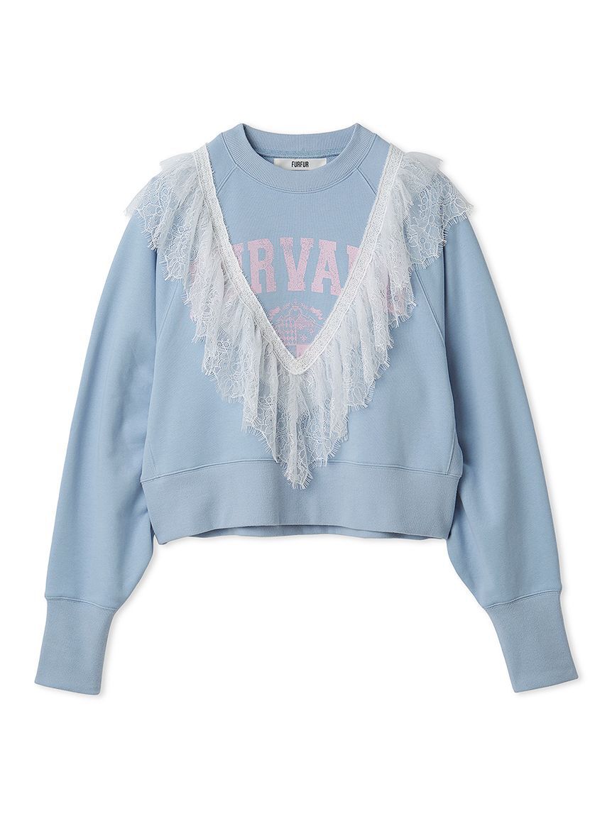 FURFUR「リメイクデザインフリルスウェット」|スウェット・ジャージ|