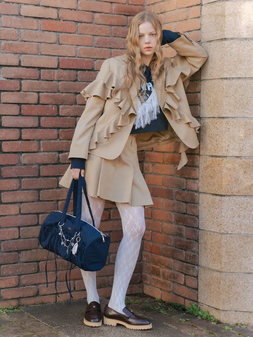 FURFUR「リメイクデザインフリルスウェット」|スウェット・ジャージ|