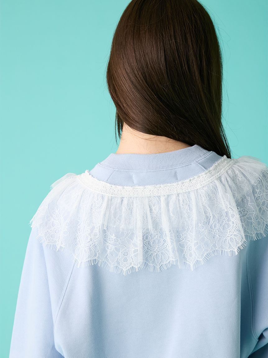 FURFUR「リメイクデザインフリルスウェット」|スウェット・ジャージ|