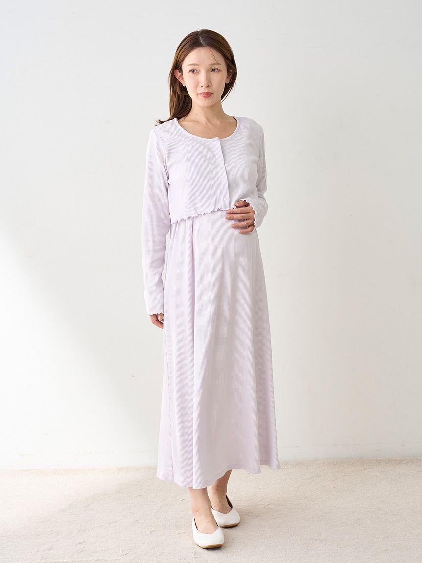 GELATO PIQUE KIDS & BABY「マタニティリブワンピース」|マタニティ・ママグッズ|