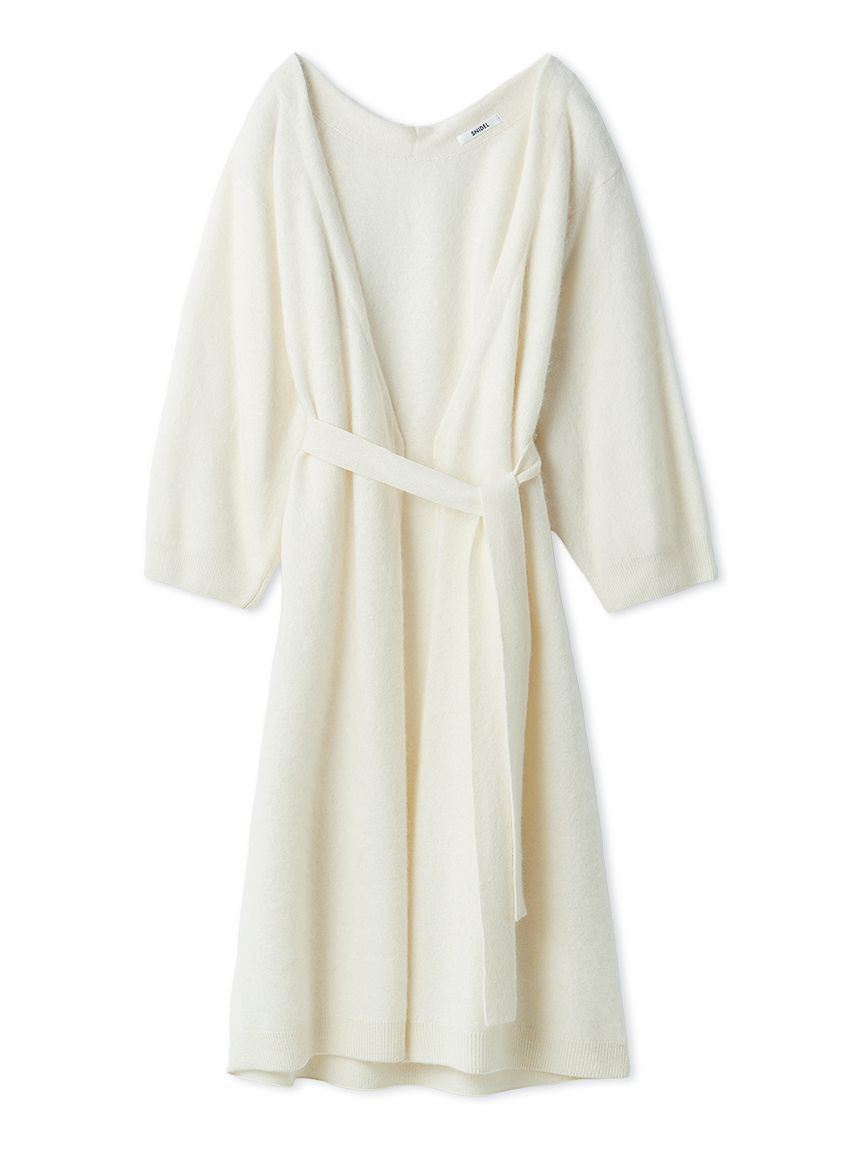 SNIDEL「【HIGH QUALITY】メリノウールニットロングコート」|チェスターコート|