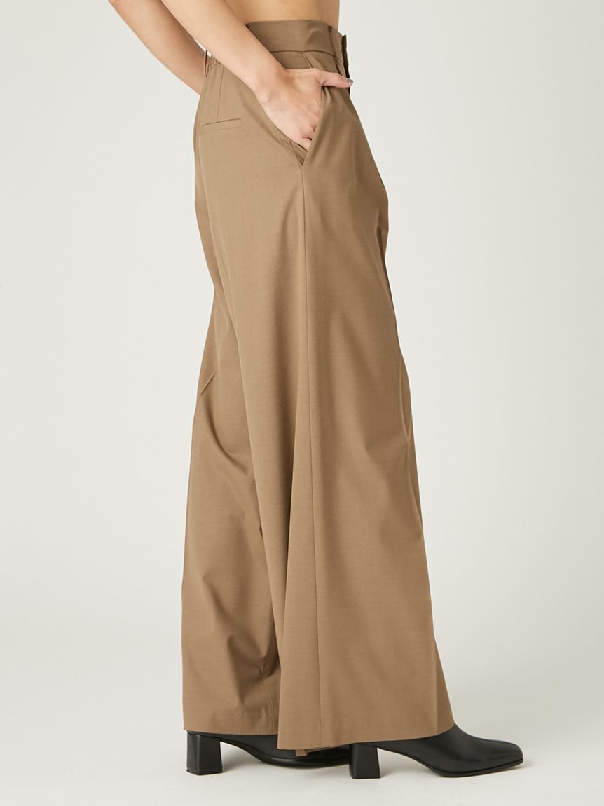 FRAY I.D「ワイドストレートパンツ」|チノ|