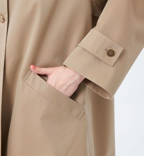 MACKINTOSH PHILOSOPHY「【WELBURY(ウェルベリー)】シャンブレーギャバジン」|ステンカラーコート|