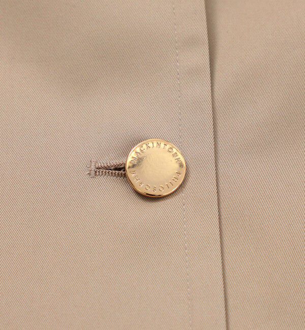 MACKINTOSH PHILOSOPHY「【WELBURY(ウェルベリー)】シャンブレーギャバジン」|ステンカラーコート|