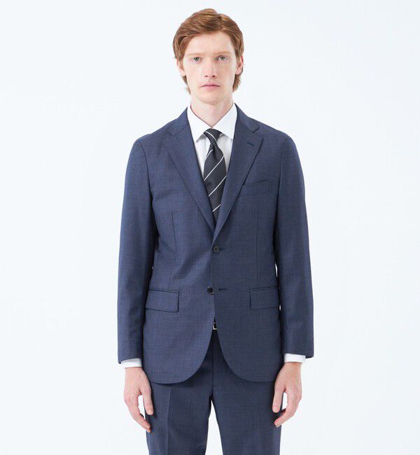 MACKINTOSH PHILOSOPHY「トロッター ジャケット#108 ウール混グレンチェック」|テーラードジャケット|