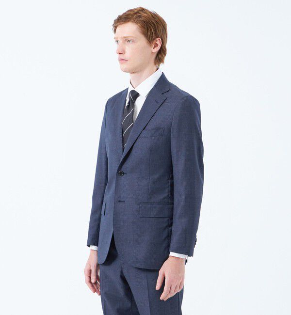 MACKINTOSH PHILOSOPHY「トロッター ジャケット#108 ウール混グレンチェック」|テーラードジャケット|