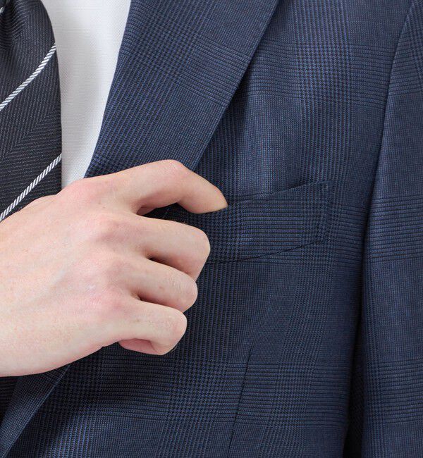 MACKINTOSH PHILOSOPHY「トロッター ジャケット#108 ウール混グレンチェック」|テーラードジャケット|