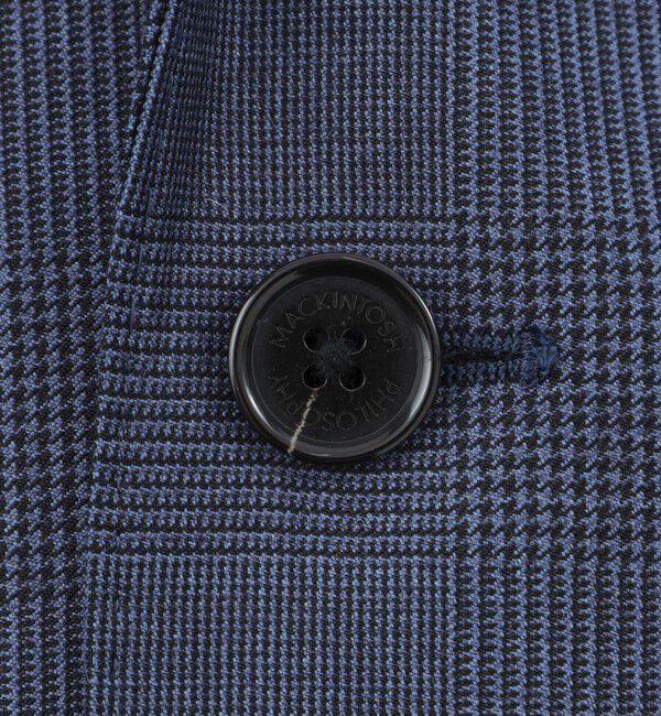 MACKINTOSH PHILOSOPHY「トロッター ジャケット#108 ウール混グレンチェック」|テーラードジャケット|