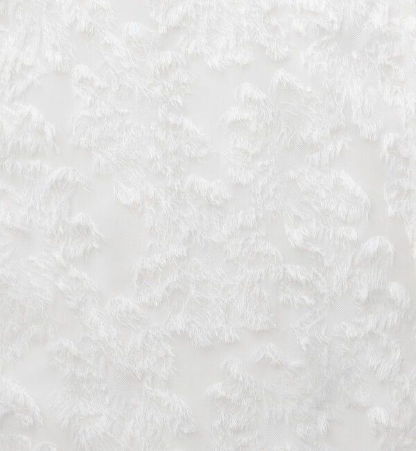  「カットジャカードシアーワンピース」|ワンピース|