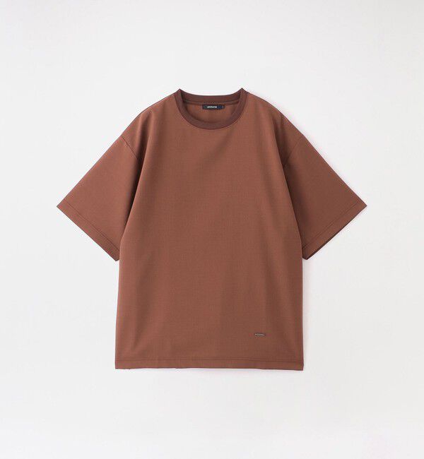  「ウーステッドポリオーバーTシャツ」|Tシャツ・カットソー|ブラウン