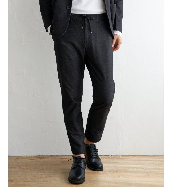 IKKA LOUNGE「【セットアップ対応】GOKU楽ワーク デニムライクパンツ」|その他|ブラック