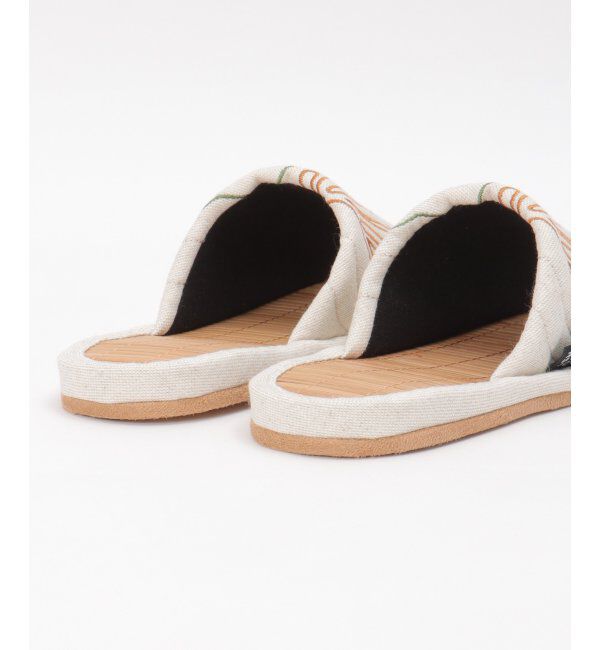 TOKYO DESIGN CHANNEL「絵画刺繍マティススリッパ」|ルームシューズ|