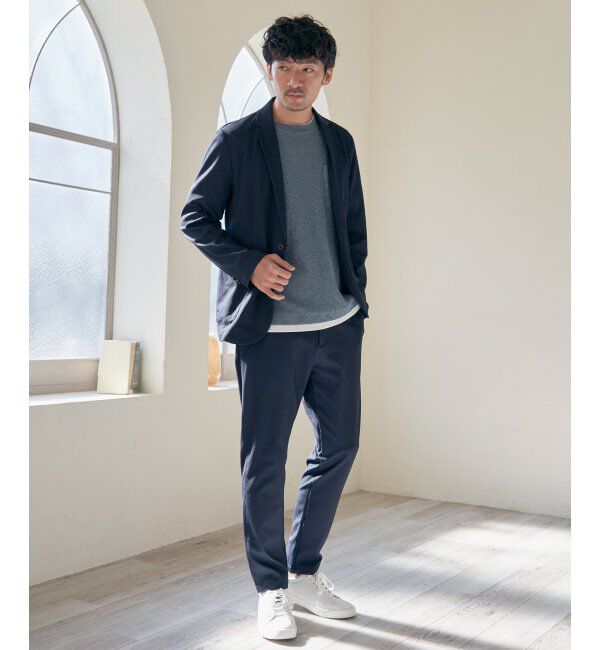 IKKA LOUNGE「【雑誌MonoMax5月号掲載】【セットアップ対応】GOKU楽ワークサッカーパンツ」|その他|