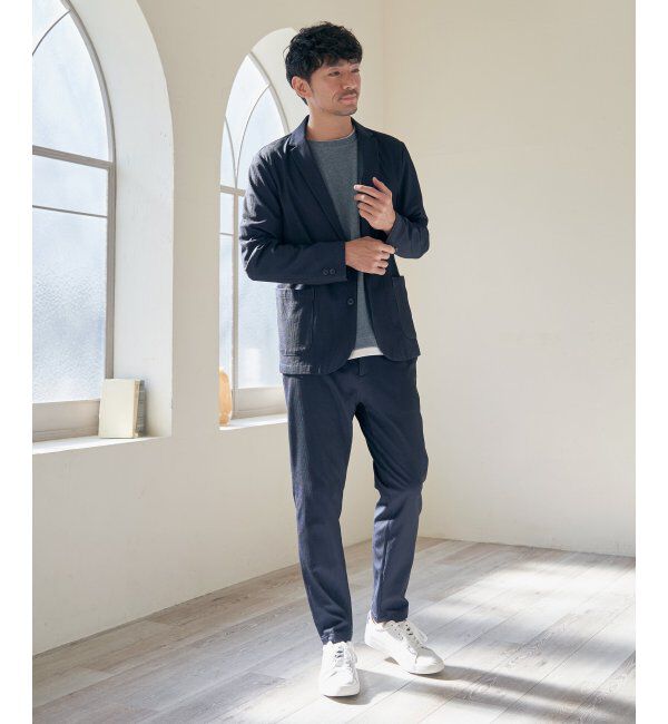 IKKA LOUNGE「【雑誌MonoMax5月号掲載】【セットアップ対応】GOKU楽ワークサッカーパンツ」|その他|