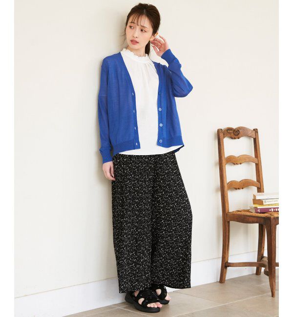 ikka「【雑誌InRed5月号掲載】さらっとプリーツワイドパンツ」|その他|