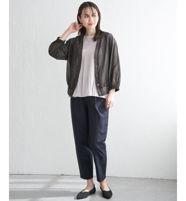 ikka「シアーカーデブルゾン」|ブルゾン・スタジャン|