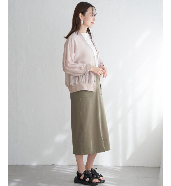 ikka「シアーカーデブルゾン」|ブルゾン・スタジャン|