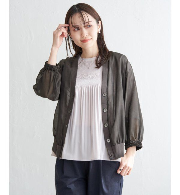 ikka「シアーカーデブルゾン」|ブルゾン・スタジャン|