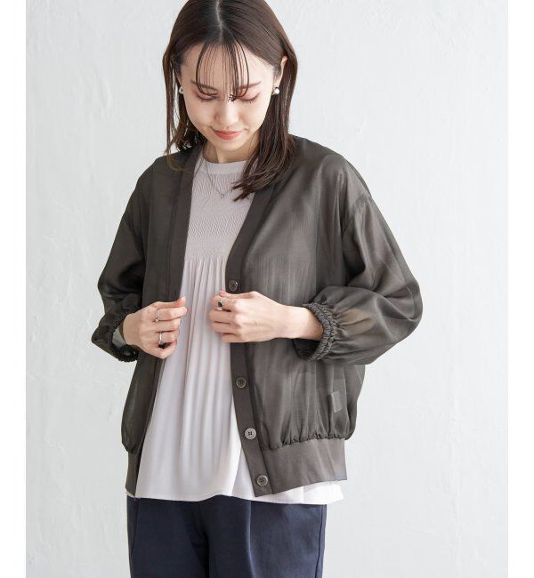 ikka「シアーカーデブルゾン」|ブルゾン・スタジャン|