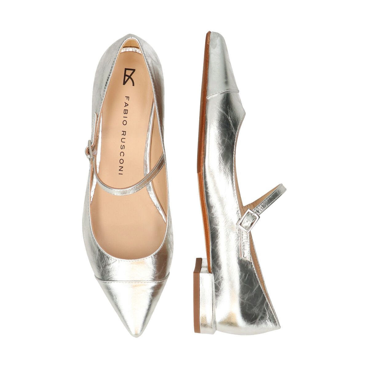 FABIO RUSCONI 「【FABIO RUSCONI】ポインテッドトウメリージェーンパンプス(F51528)」|パンプス|