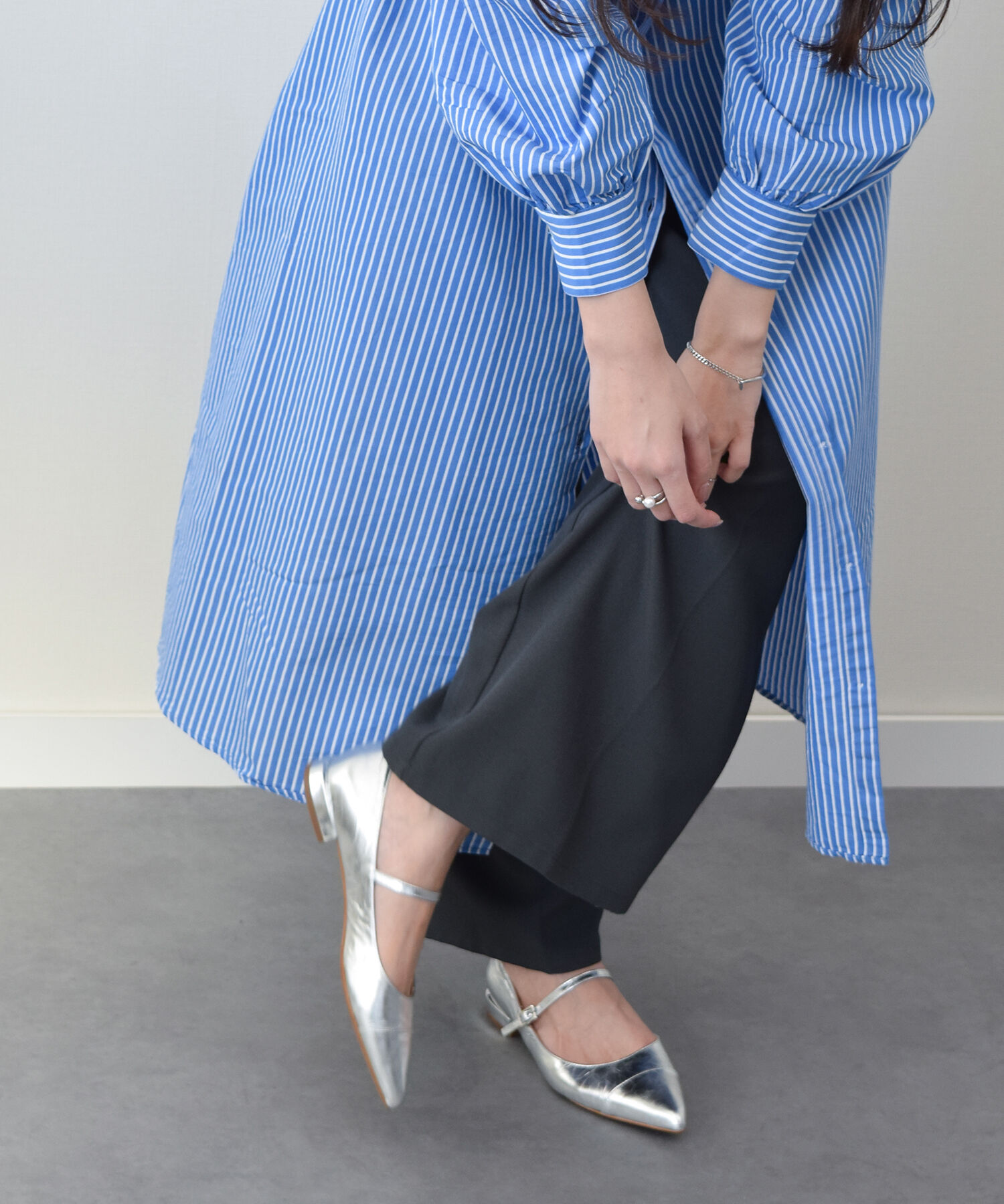 FABIO RUSCONI 「【FABIO RUSCONI】ポインテッドトウメリージェーンパンプス(F51528)」|パンプス|