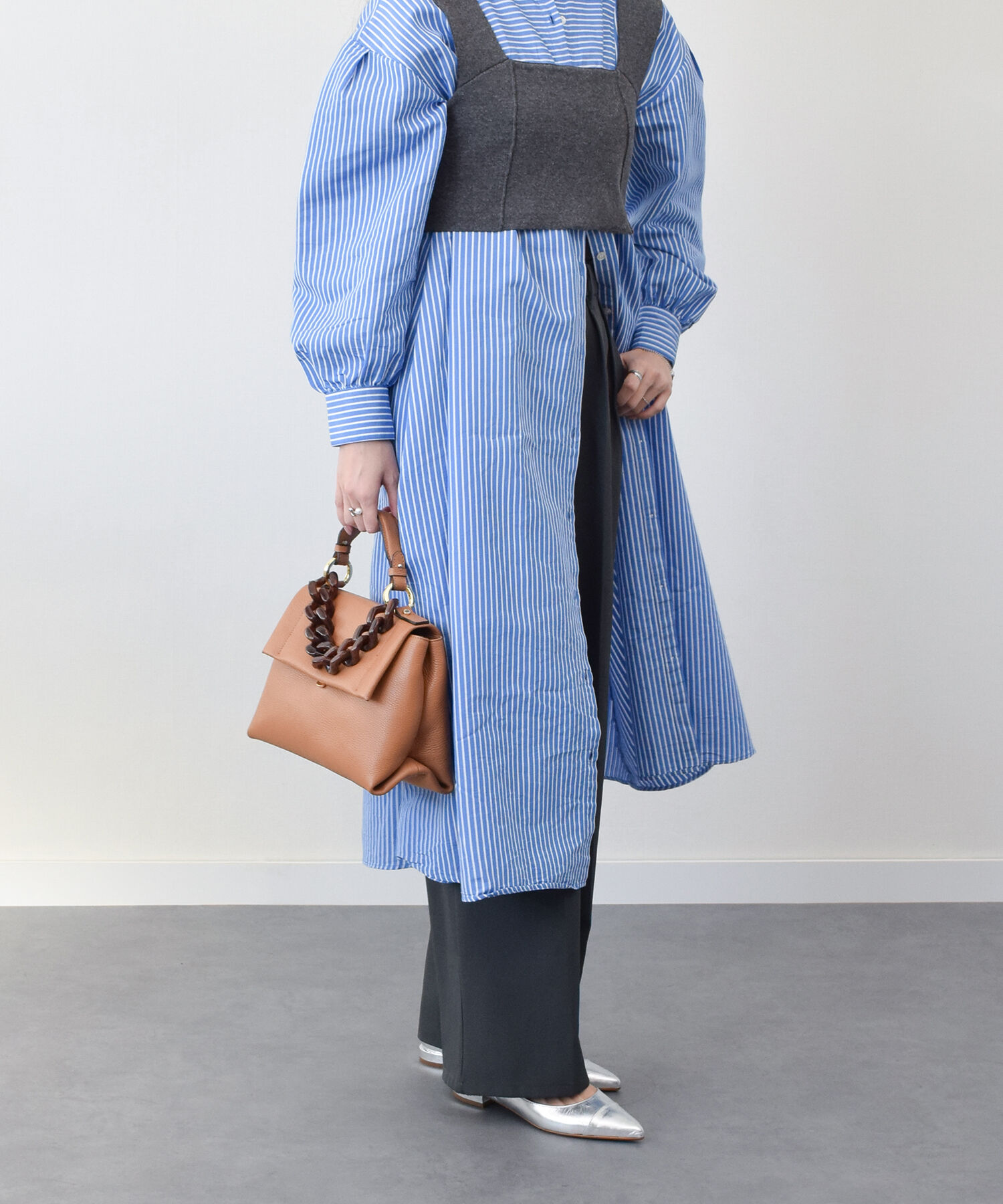 FABIO RUSCONI 「【FABIO RUSCONI】ポインテッドトウメリージェーンパンプス(F51528)」|パンプス|