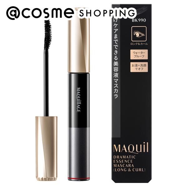 マキアージュ「マキアージュ ドラマティックエッセンスマスカラ （ロング＆カール） BK990 本体/無香料 (7g)」|マスカラ・まつげ|その他