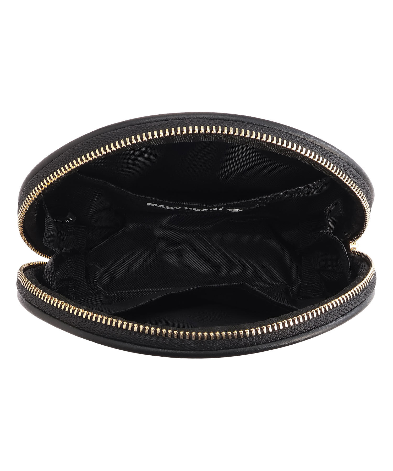 MARY QUANT「パディングデイジーツイード ラウンドポーチ」|ポーチ|