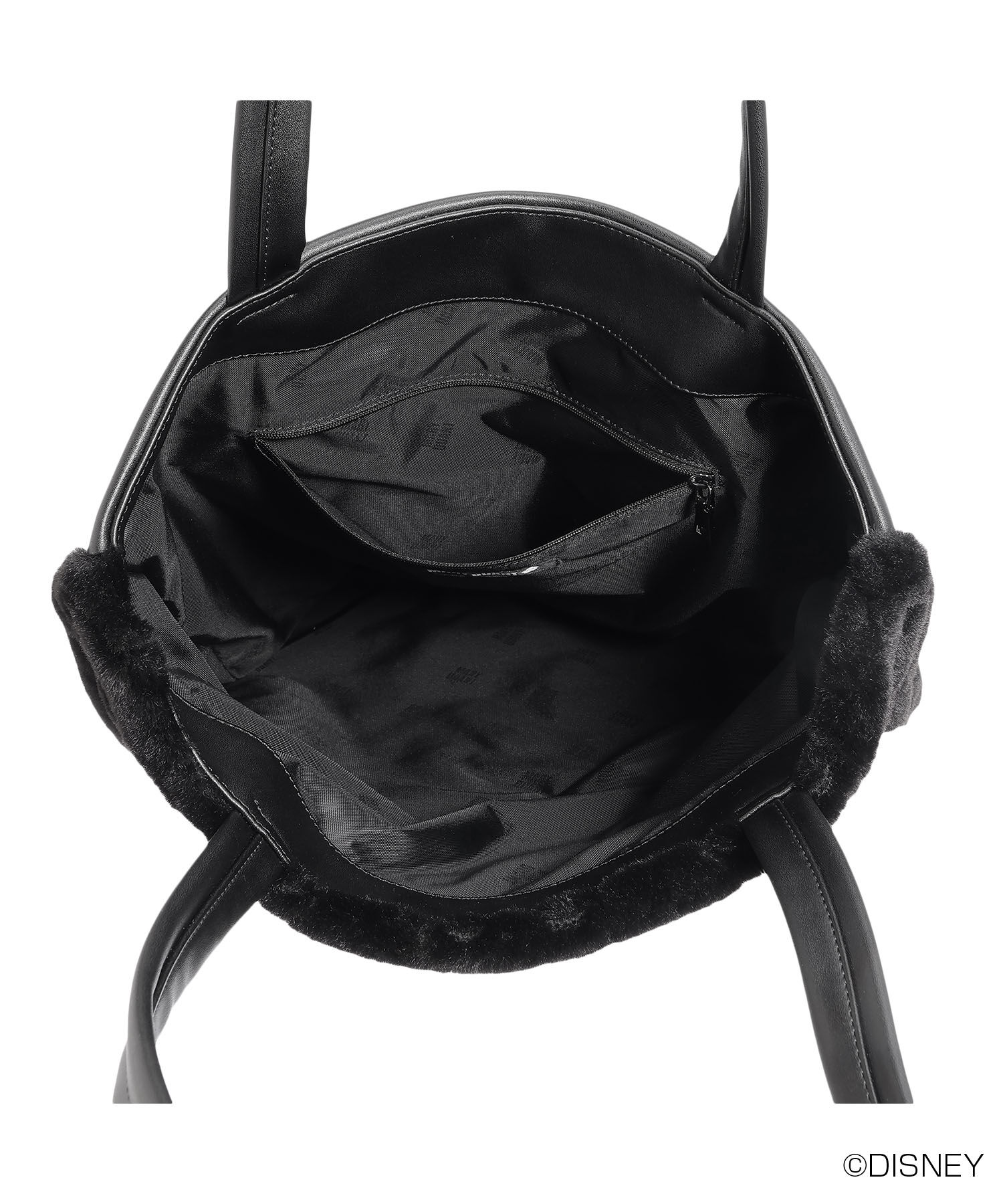 MARY QUANT「ジャック＆ゼロデザインファー トート」|トートバッグ|